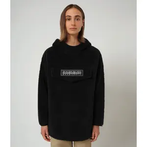 Sweatshirt med huva och fleece Napapijri Patch Curly image-2