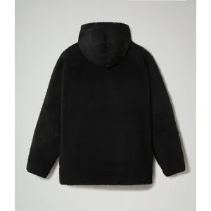Sweatshirt med huva och fleece Napapijri Patch Curly image-3