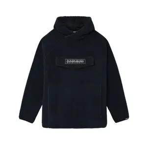 Sweatshirt med huva och fleece Napapijri Patch Curly image-0