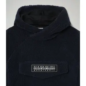 Sweatshirt med huva och fleece Napapijri Patch Curly image-4