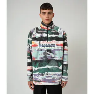 Fleece-Sweatshirt mit Reißverschluss Napapijri Revontulet Micro image-1