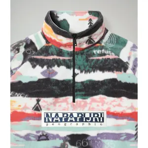 Fleece-Sweatshirt mit Reißverschluss Napapijri Revontulet Micro image-4