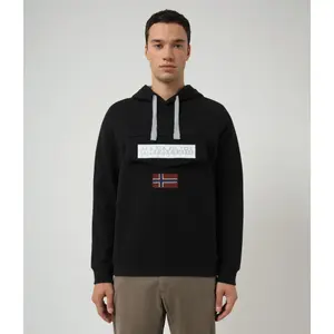 Sweatshirt Napapijri à capuche Burgee image-1