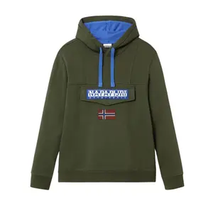 Sweatshirt Napapijri à capuche Burgee image-0