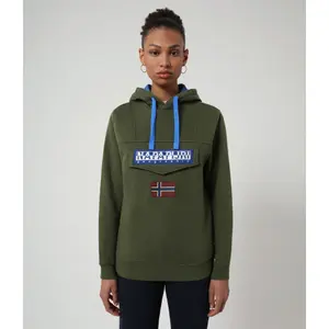 Sweatshirt Napapijri à capuche Burgee image-2
