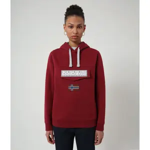 Sweatshirt Napapijri à capuche Burgee image-2