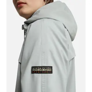 Wasserdichte Kapuzenjacke Frau Napapijri A-Chestnut image-3