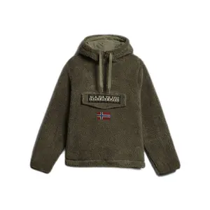 Polar con capucha y media cremallera Napapijri T-Burgee image-0