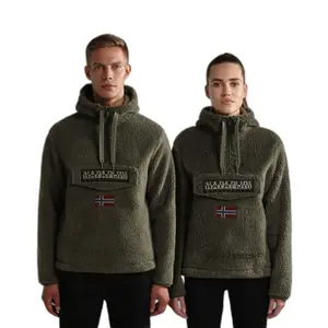 Polar con capucha y media cremallera Napapijri T-Burgee image-1