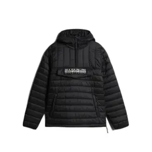 Chaqueta con capucha y media cremallera Napapijri A-Morgex image-0