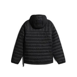 Chaqueta con capucha y media cremallera Napapijri A-Morgex image-3