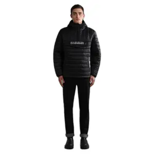 Chaqueta con capucha y media cremallera Napapijri A-Morgex image-1