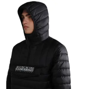 Chaqueta con capucha y media cremallera Napapijri A-Morgex image-5