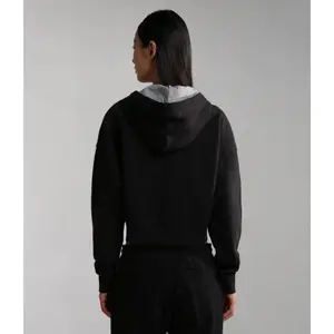 Kapuzenpullover, Damen Napapijri Burgee Crop image-4