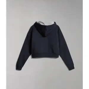 Sweatshirt med hætte til kvinder Napapijri Burgee Crop image-2