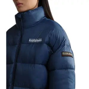 Lang dunjakke til kvinder Napapijri A-Box image-5