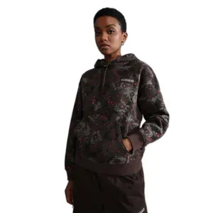 Sweatshirt med hætte til kvinder Napapijri B-Earth Aop image-2