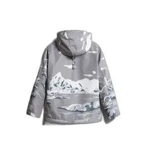 Vandtæt jakke med print til kvinder Napapijri Rainforest image-3