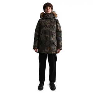 Parka med camouflage og imiteret pels Napapijri Epoch image-1