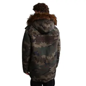 Parka med camouflage og imiteret pels Napapijri Epoch image-4
