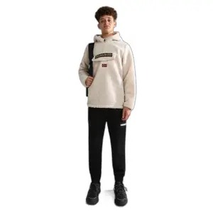 Kinder-Fleece-Hoodie mit halbem Reißverschluss Napapijri T-Burgee image-2