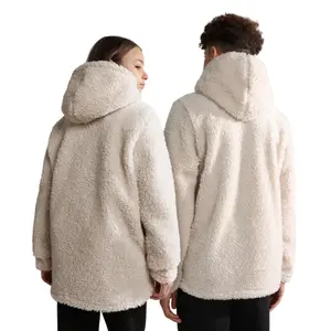 Kinder-Fleece-Hoodie mit halbem Reißverschluss Napapijri T-Burgee image-4