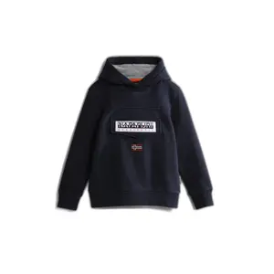 Sweatshirt winter hoodie voor kinderen Napapijri Burgee image-0