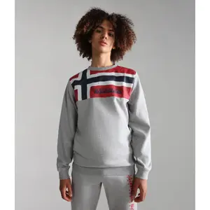 Sweatshirt round neck child Napapijri Beri 1 image-1