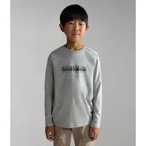 Children's long-sleeved T-shirt Napapijri Box image-1