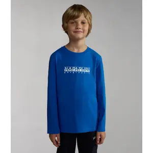 Children's long-sleeved T-shirt Napapijri Box image-1