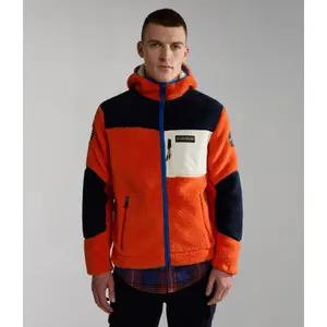 Sweatshirt med huva och dragkedja Napapijri Yupik image-1