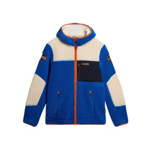 Sweatshirt med huva och dragkedja Napapijri Yupik image-0