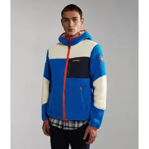 Sweatshirt med huva och dragkedja Napapijri Yupik image-1