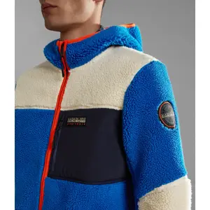 Sweatshirt med huva och dragkedja Napapijri Yupik image-5