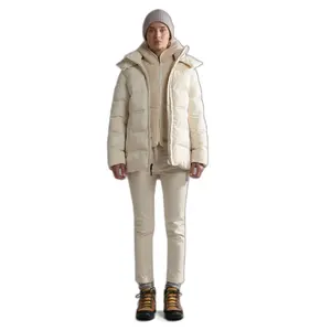 Fleece med huva och hel dragkedja för damer Napapijri Yupik image-3