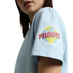 Women's crop top T-shirt Napapijri S-Fiorucci image-2