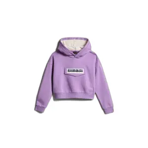 Sweatshirt court hooded child Napapijri Burgee image-0