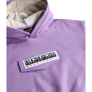 Sweatshirt court hooded child Napapijri Burgee image-5