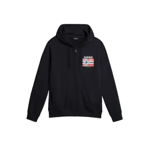 Hooded sweatshirt met rits Napapijri Guiro image-0