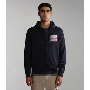 Hooded sweatshirt met rits Napapijri Guiro image-2