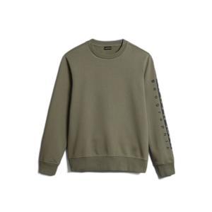 np0a4h99-gae-sweatshirt-ronde-hals-napapijri-badas-1-groen-korstmos
