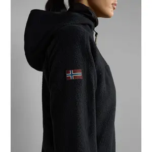 Sweatshirt à capuche en molleton à fermeture zippée femme Napapijri Yupik image-5