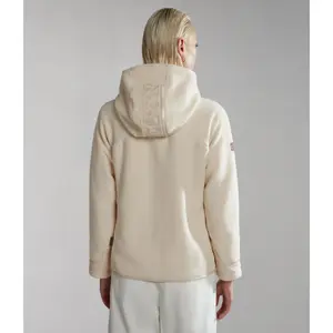 Felpa da donna in pile con cappuccio e chiusura a zip Napapijri Yupik image-4