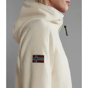 Felpa da donna in pile con cappuccio e chiusura a zip Napapijri Yupik image-5