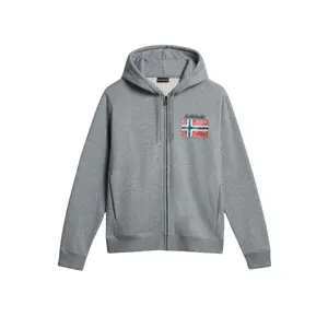 Sweatshirt com capuz e fecho de correr Napapijri Guiro image-0