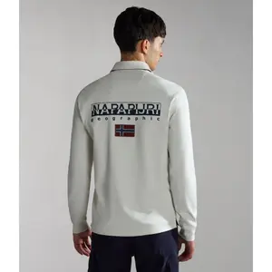 Langærmet poloshirt Napapijri E-Ayas Rugby image-3