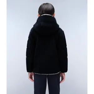 Children's hooded fleece sweatshirt with zip fastening Napapijri Yupik image-5