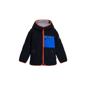 Sweatshirt mit Kapuze aus Molton mit Reißverschluss Kind Napapijri Yupik image-0