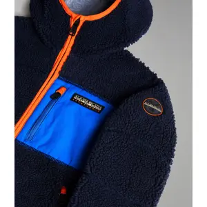 Sweatshirt mit Kapuze aus Molton mit Reißverschluss Kind Napapijri Yupik image-4