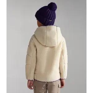 Sweatshirt mit Kapuze aus Molton mit Reißverschluss Kind Napapijri Yupik image-3